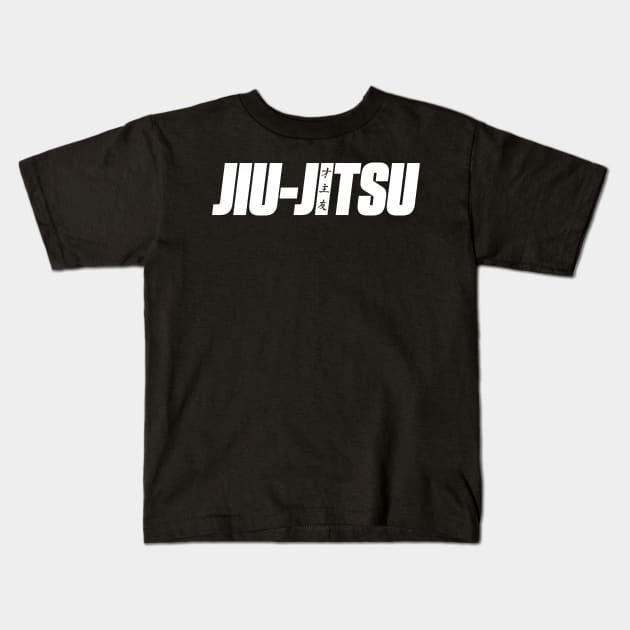 Brazilian Jiu Jitsu (BJJ) Kids T-Shirt by fromherotozero